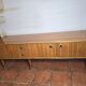 Scandinavian low sideboard from the 60s in teak