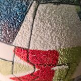 Ceramic lamp geometric cubism pablo style 45x22