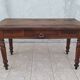 19th century walnut table