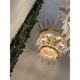 Contemporary Pink “Palmette” Murano Glass Chandelier