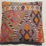 Handmade decorative kilim rug pillow cover cushion case kissen