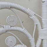 Peacock rattan armchairs