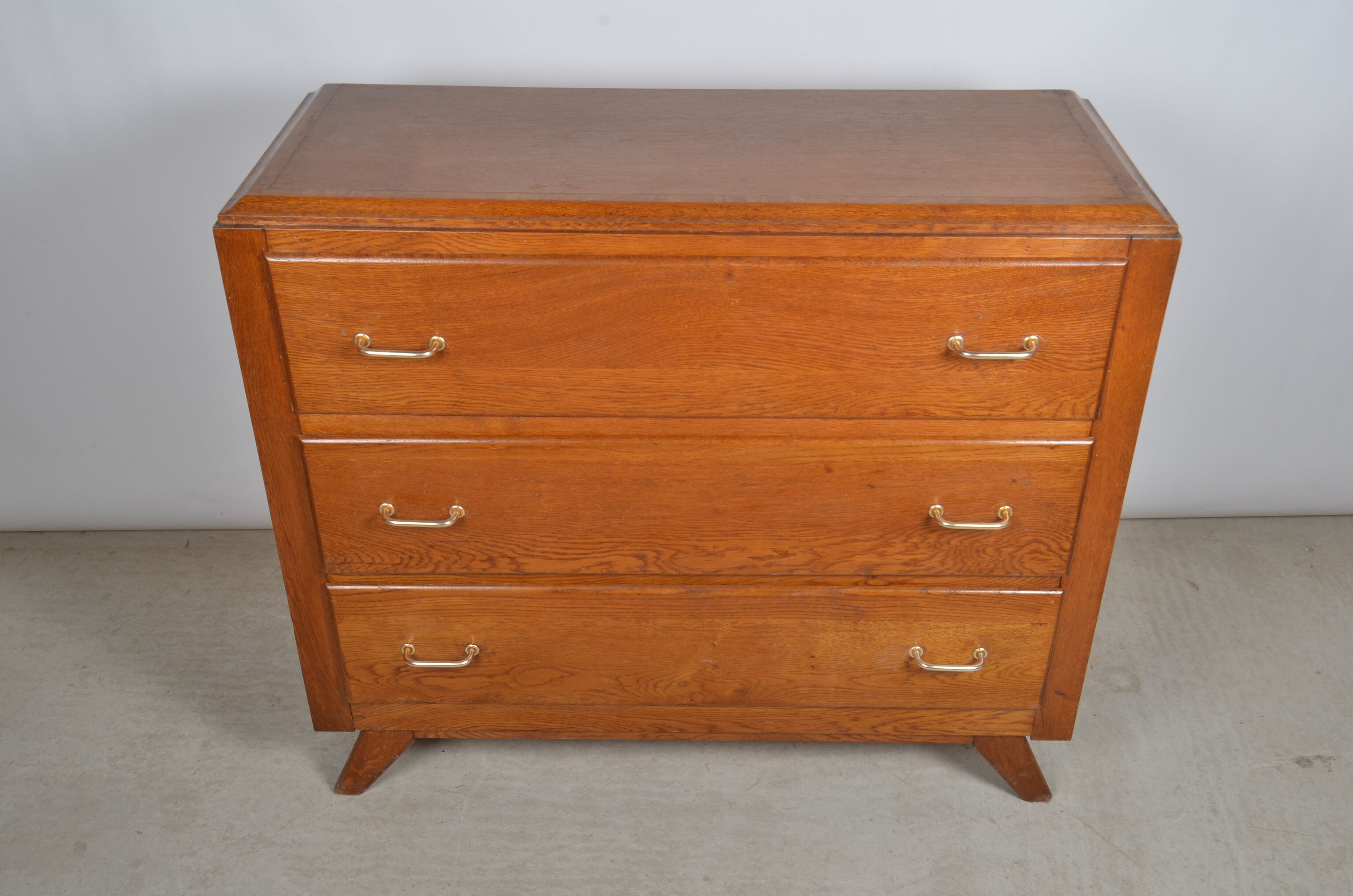 Chest of drawers compass feet 1950