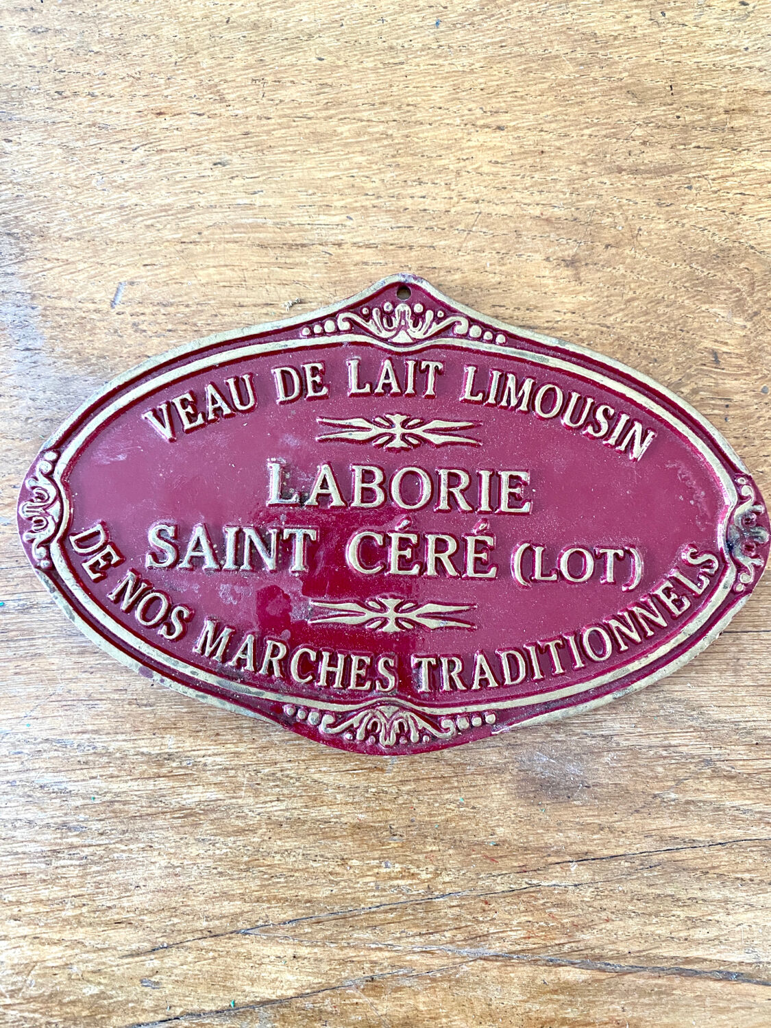 Bordeaux agricultural competition plate