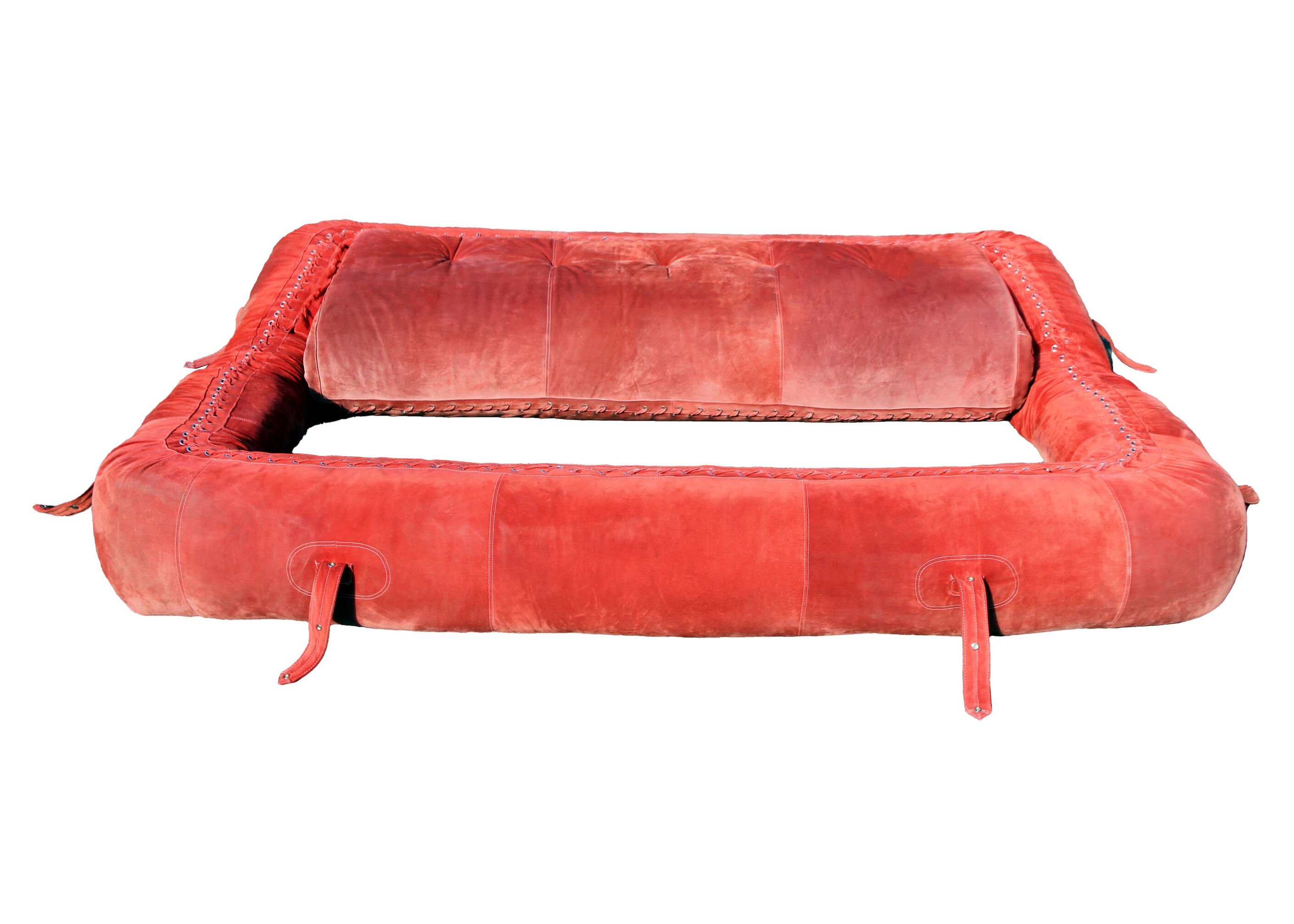 Anfibio 3/4 seater sofa by Alessandro Becchi for Giovannetti, Italy 1971