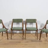 Ski Jumper Chairs from Zamojska, Poland, 1970s, Set of 4