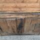 Two-body oak sideboard, circa 1890 — antique glasses and assembly