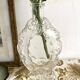 Antique molded glass carafe