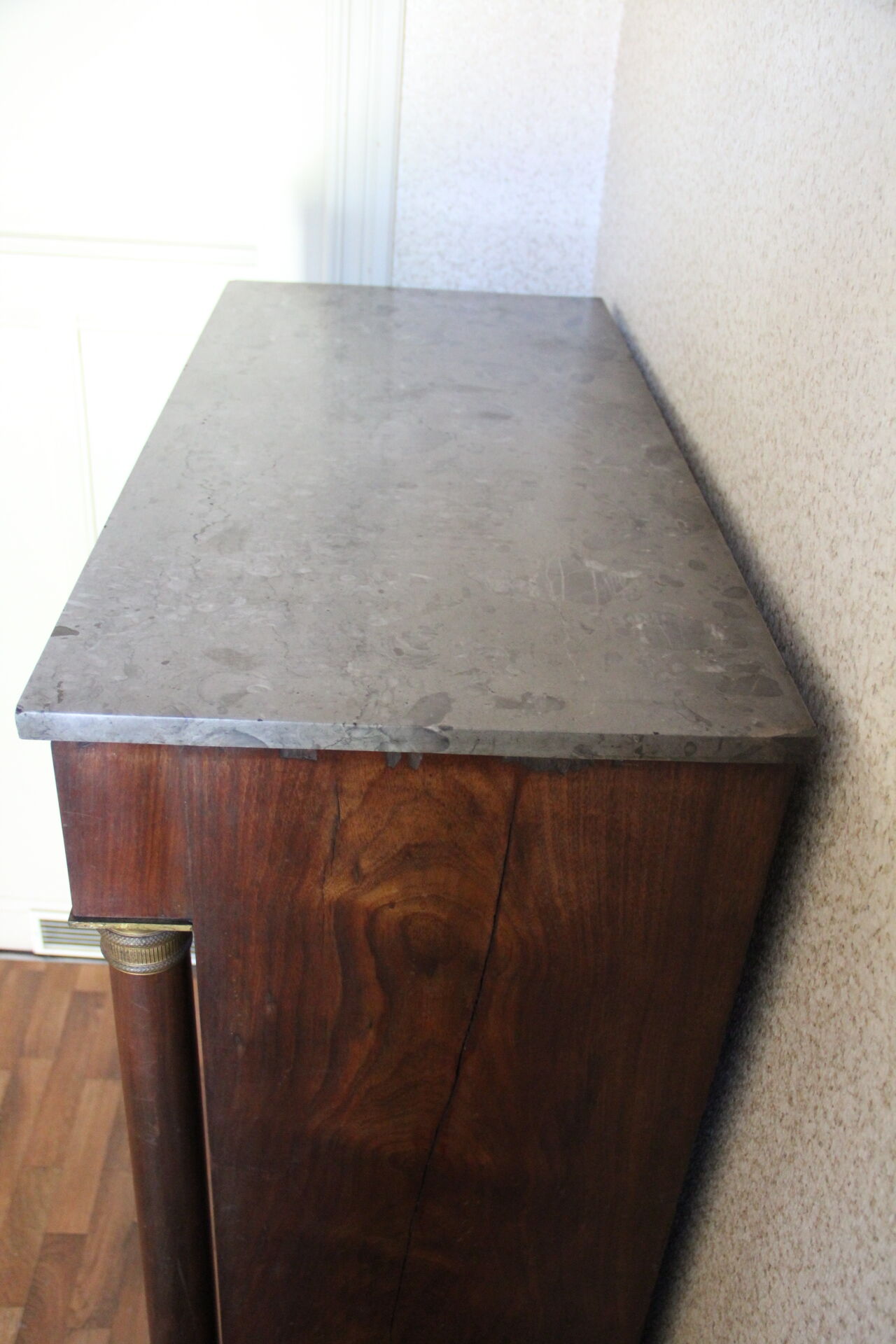 Mahogany cabinet of empire period, early XIX °