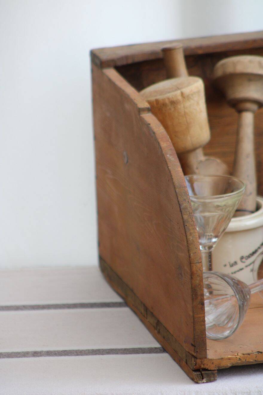 Old washhouse bench