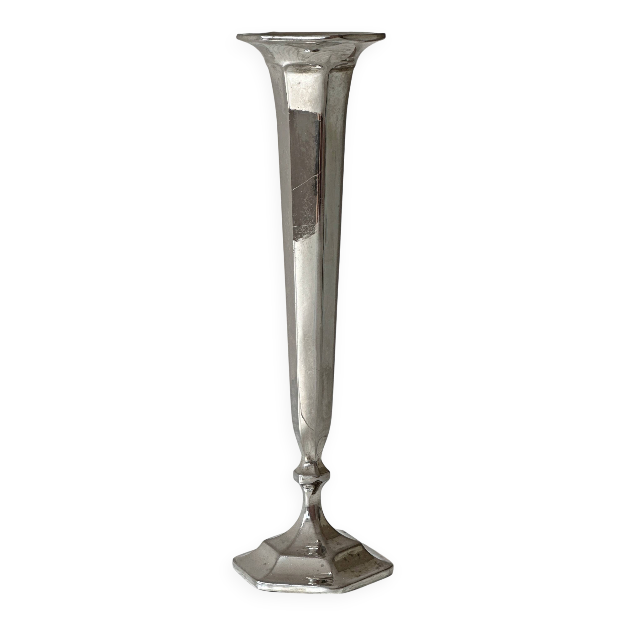 Vintage metal soliflore