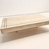 Travertine Coffee table 1960's Italy