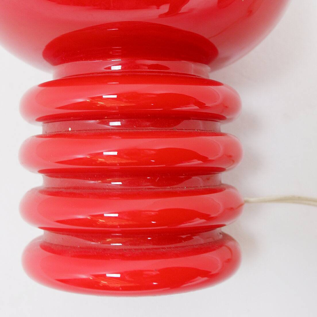 Opaline glass table lamp by Herwig & Frank Sterckx for De Rupel