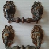 Bronze handles XIXth