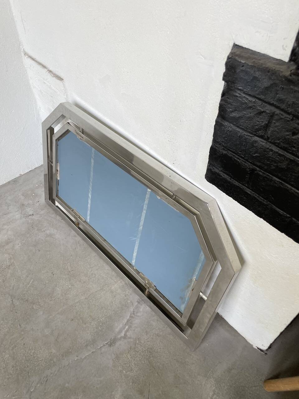 Art Deco Chrome Mirror