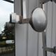 Vestibule, Art Deco coat rack.