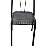 Chaise en fer vintage