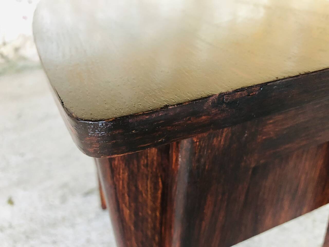 Vintage bedside table, Scandinavian style, Circa 60