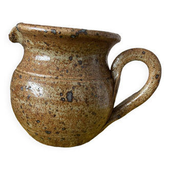 Pyrite stoneware pitcher