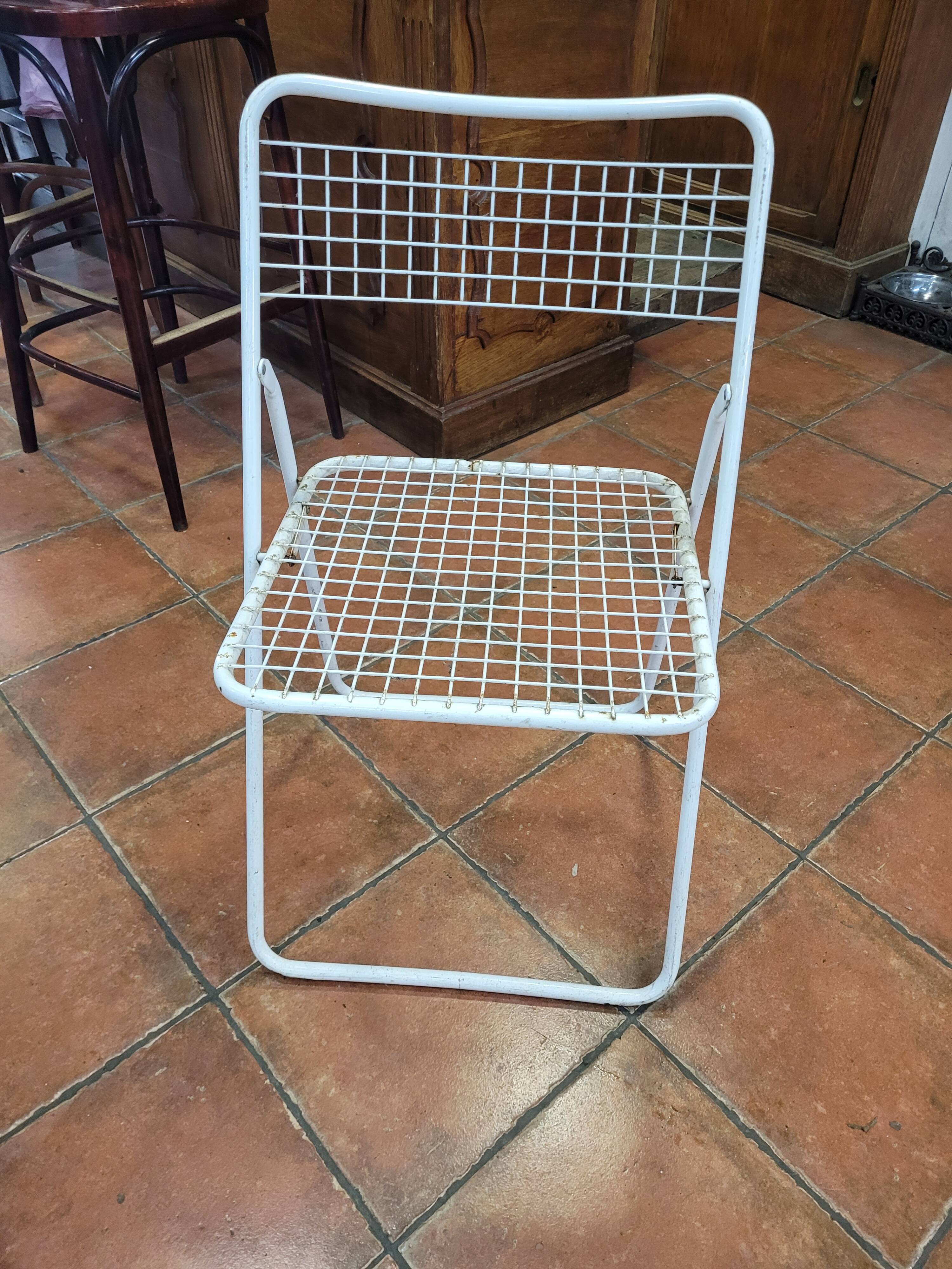 11 folding chairs, Ted Net by Niels Gammelgaard from the 70s