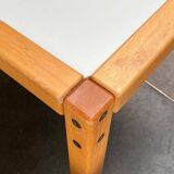 Vintage German Postmodern dining table or desk from the Profilsystem series by Flötotto, 1970s.