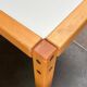 Vintage German Postmodern dining table or desk from the Profilsystem series by Flötotto, 1970s.