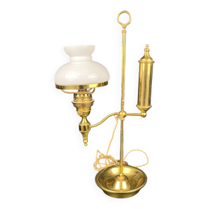 Ancienne lampe Quintet - globe