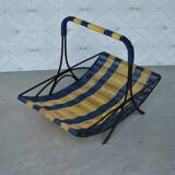 Scoubidou fruit basket 1960