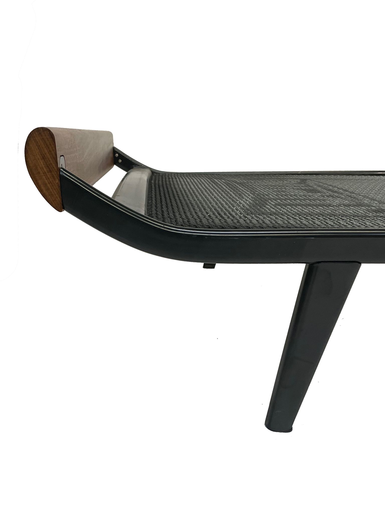 Vintage Meridian Auping Cleopatra metal teak design by Dick Cordemeyer