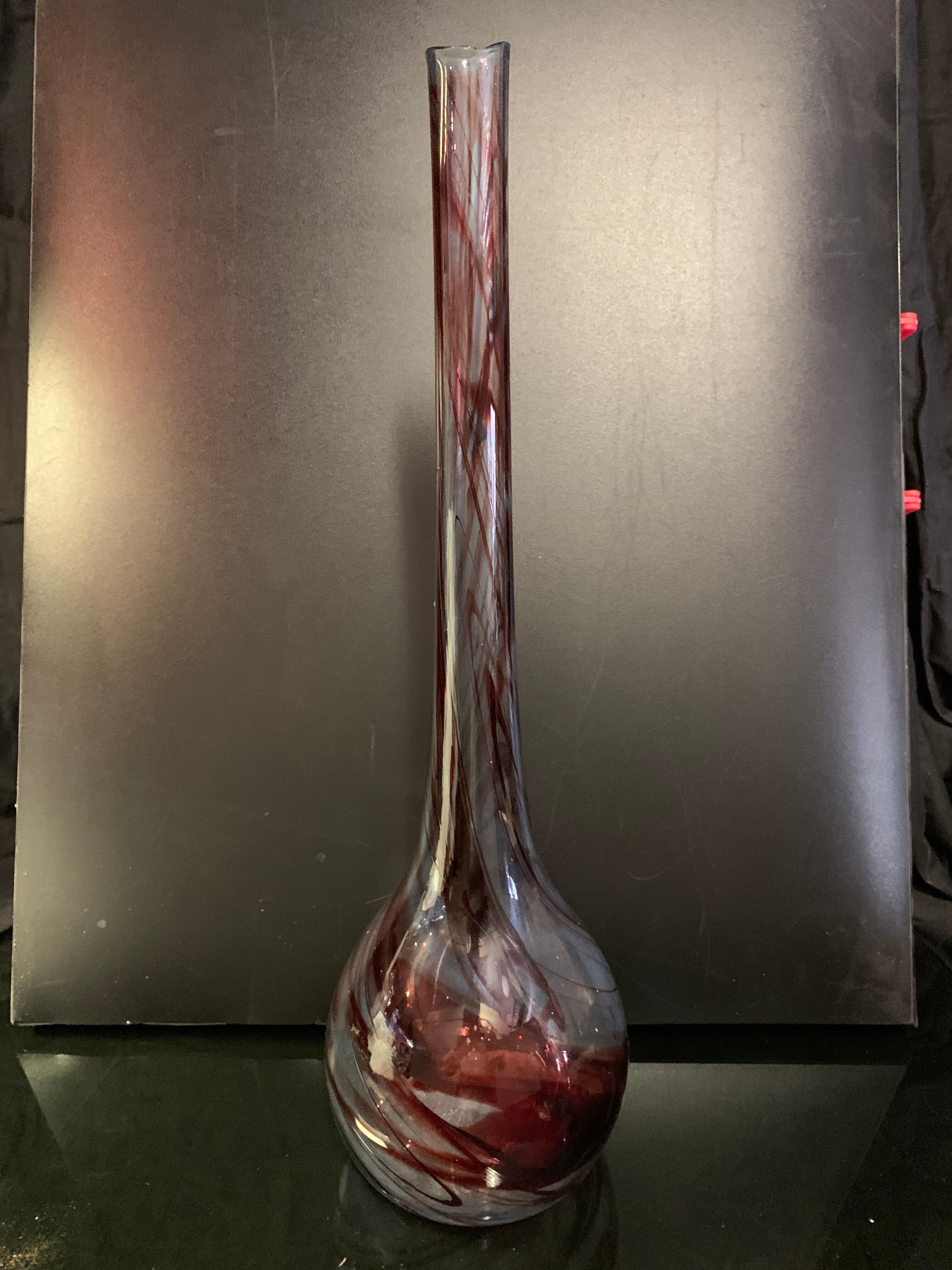 Soliflore vase design in glass
