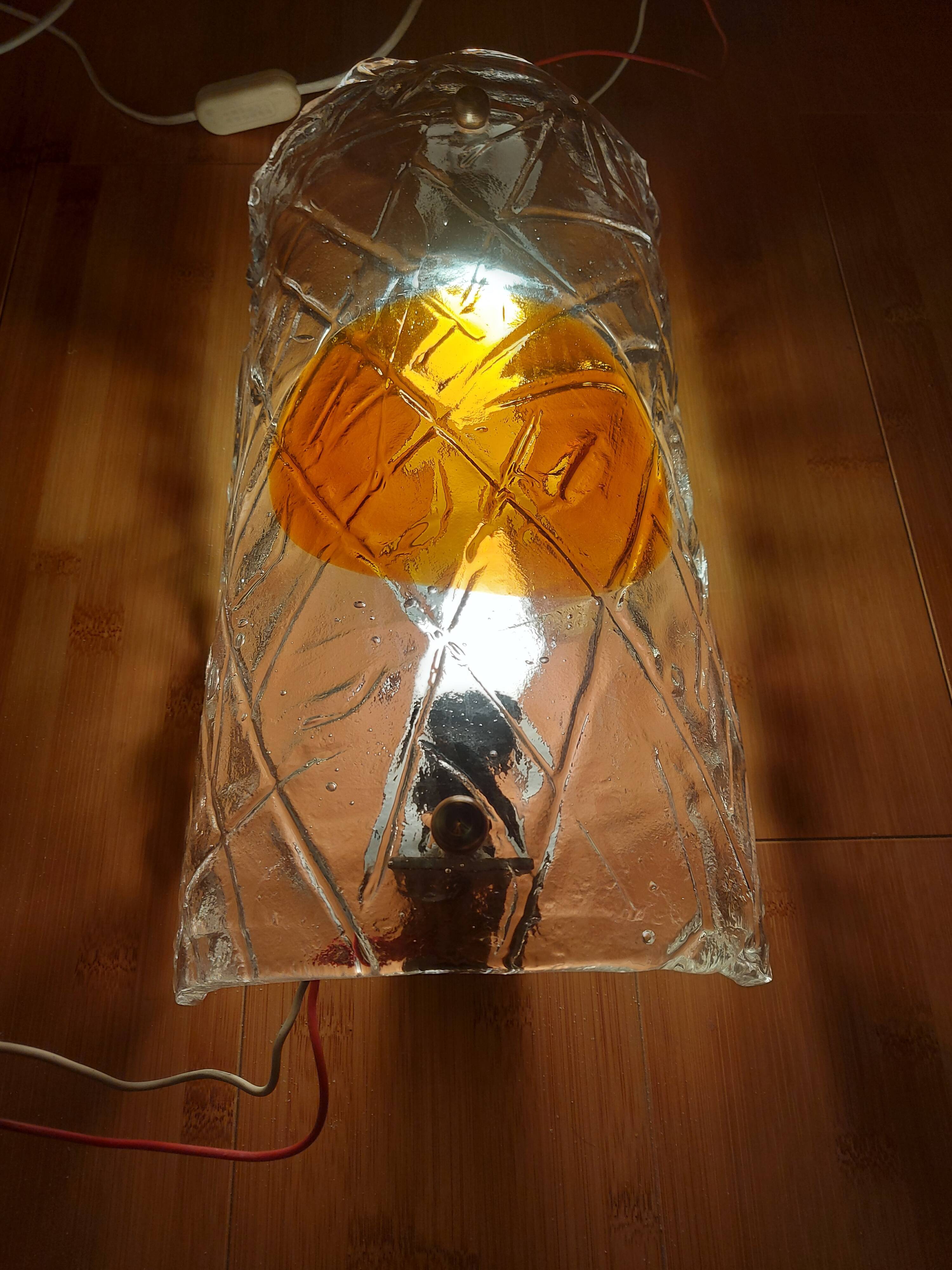 Vintage 70'S Murano wall light