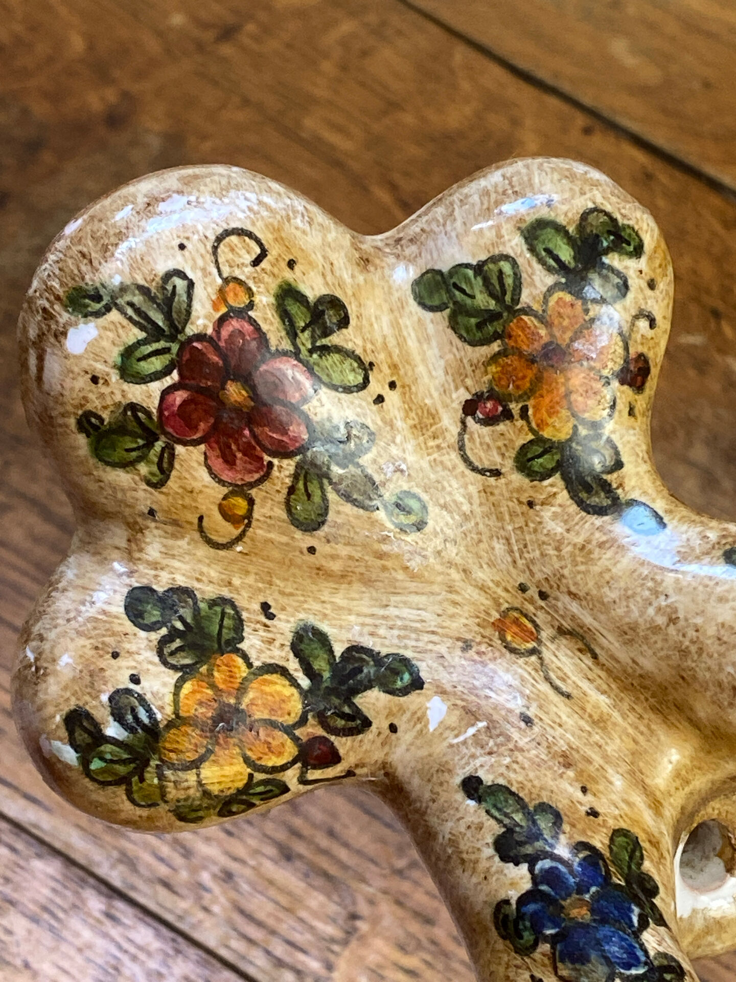 Italian ceramic wall lamp