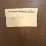 Mid-Century Deens Westergaards, Silkeborg palissander ladekast 6 lades