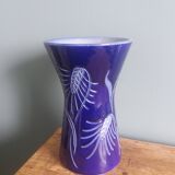 “Diabolo” vase in Alsace Betschdorf sandstone signed Krumeich-Remmy