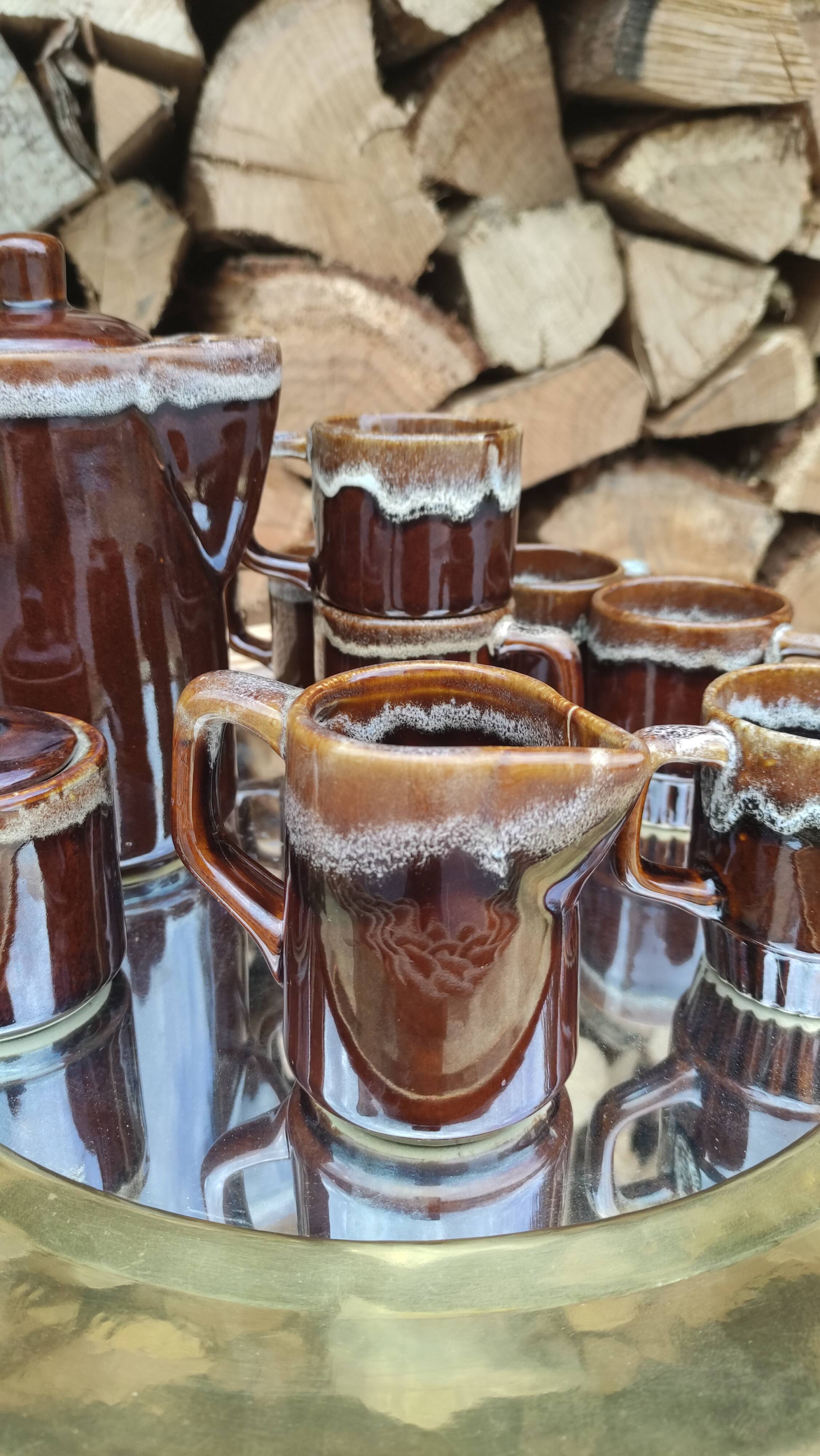 Vintage ceramic coffee or tea set