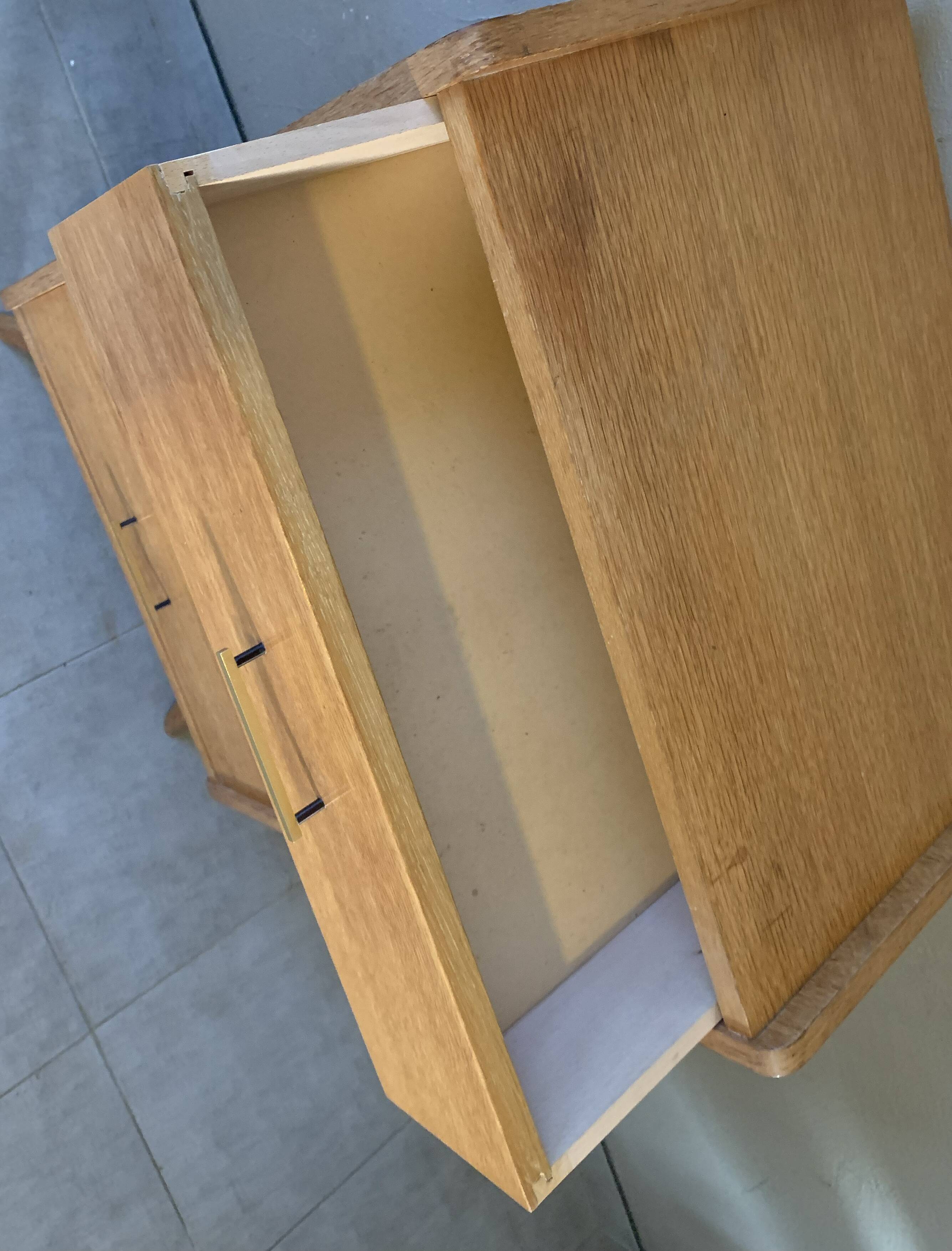 Vintage oak chiffonier from the 1950s