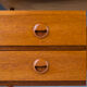 Mid-Century Teak Freestanding Desk, 1960s