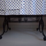 Cradle or cradle in wrought iron 1900