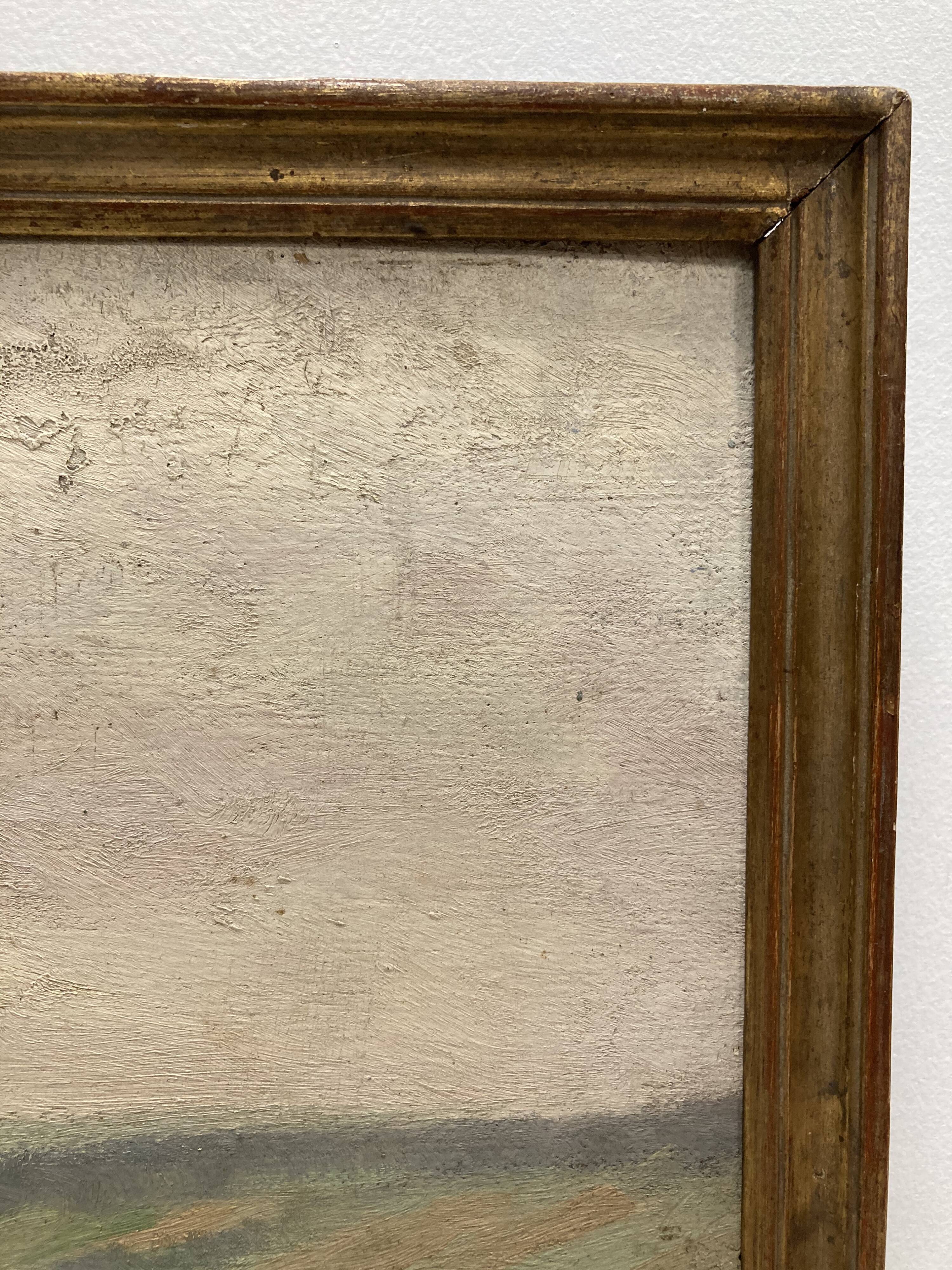 Signed landscape painting