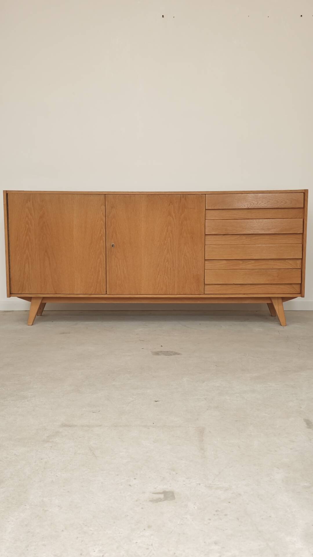 Enfilade U460 light wood by Jiri Jiroutek for Interier Praha 1960