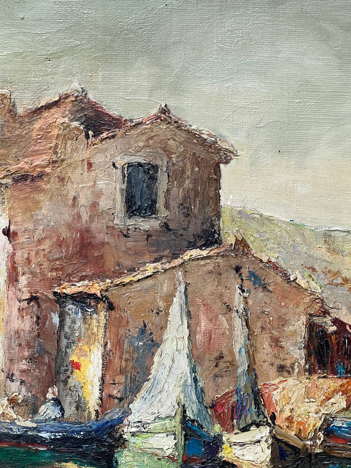 Oil on canvas 19th century