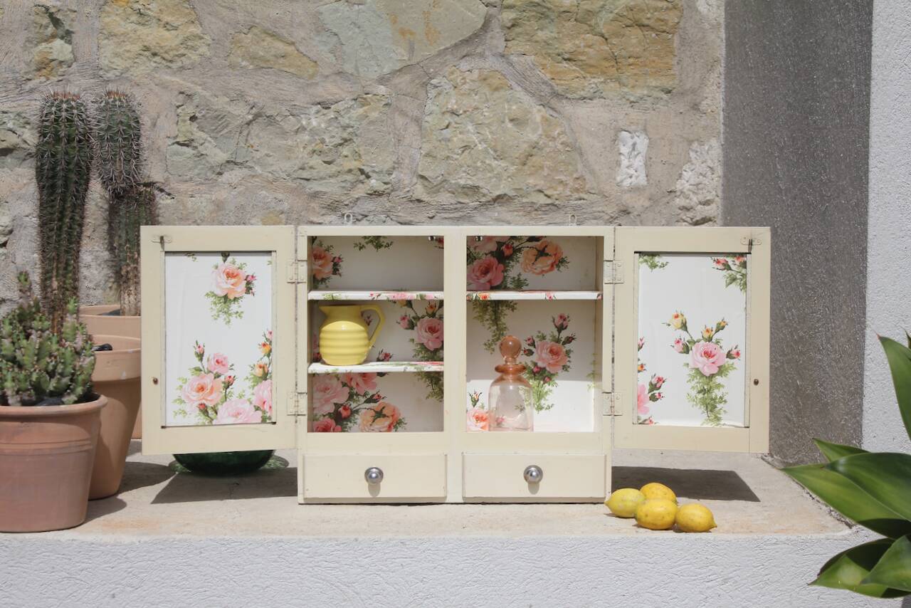 Old pharmacy cabinet