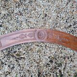 Cornice fronton in cherry wood around 1800