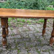 Table basse bois vintage