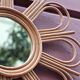 Bamboo sun mirror, 1960s