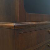 Walnut cupboard, Danish design, 1960s, production: Denmark