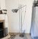 70s metal floor lamp