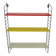 Vintage design shelf String Tomado Holland by Adriaan Dekker, Pilastro.
