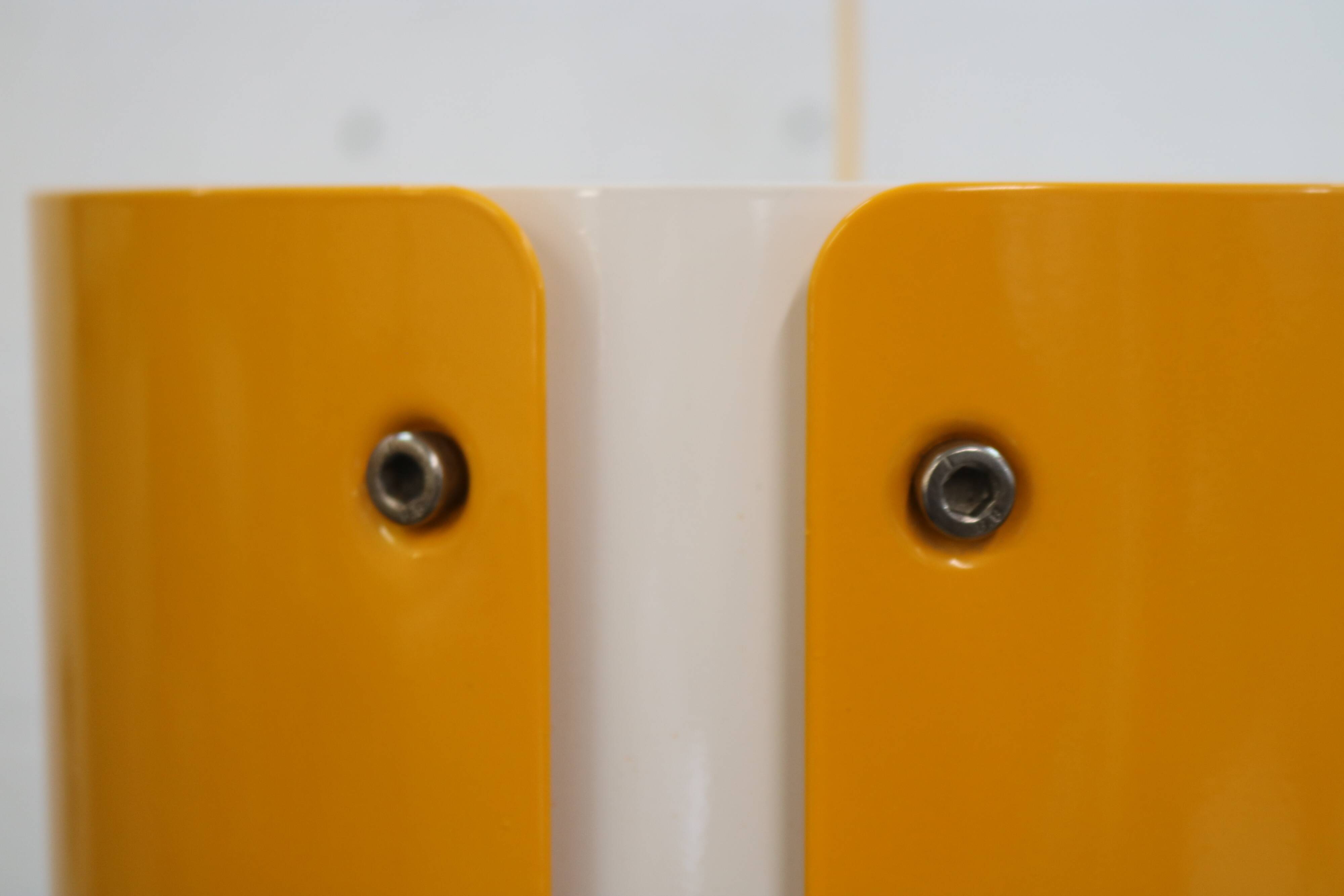 Modern Danish Pendant Lamp: Dark Yellow Metal, 1990s Design