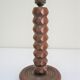 Solid wood lamp foot "diamond tip" years 40-50